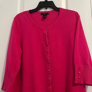 Grace Vibrant Pink Women's Cardigan